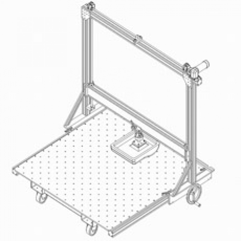 X-Y台架手动拉伸压缩测试仪